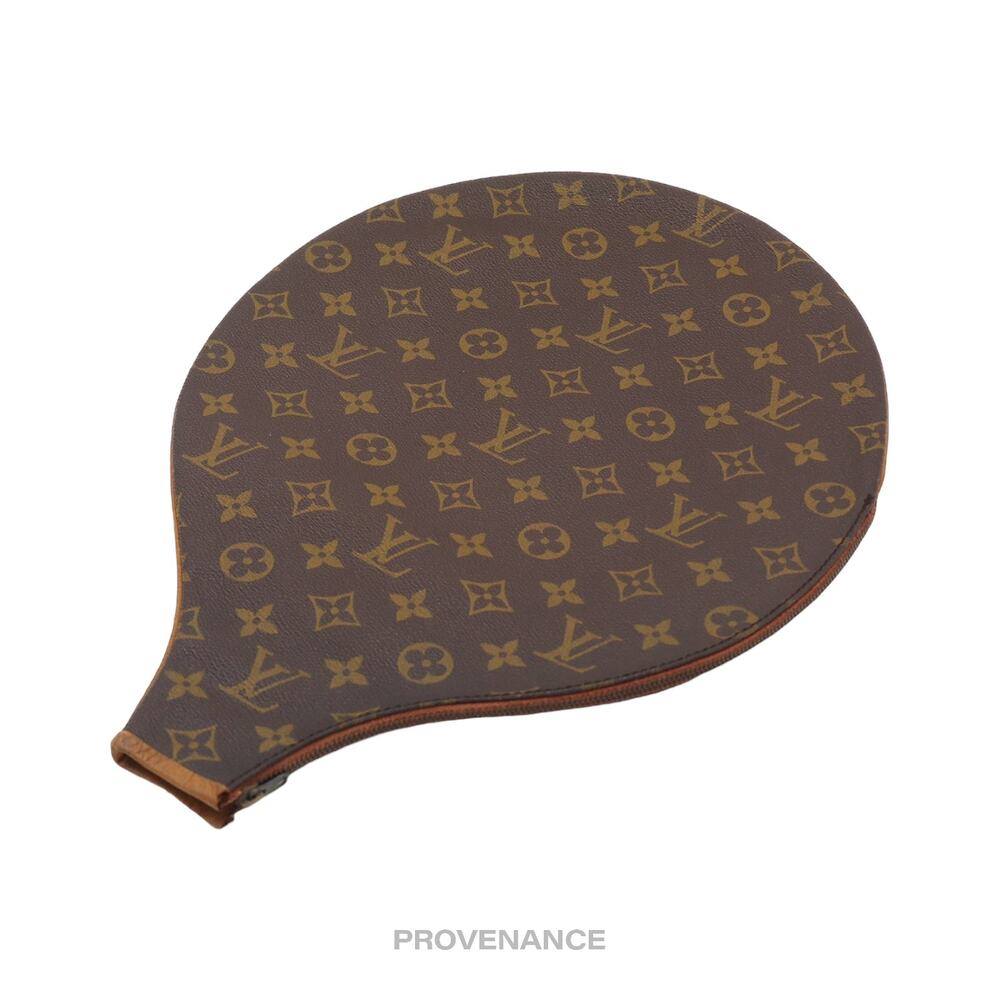 🔴 Louis Vuitton Tennis Racket Cover - Monogram Small "f" - Picture 3 of 7